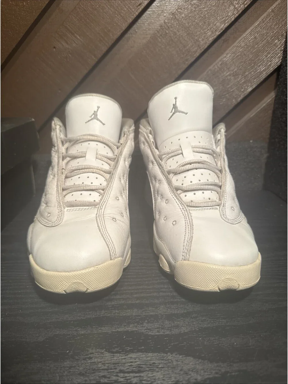 Air Jordan 13 BG Pure Money 310811-100 ~ White ~ Size 7Y